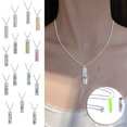 thumbnail image 1 of Sueño Aromatherapy Oil Diffuser Necklace, Aromatherapy Pendant Necklace, Vintage Open Locket Aroma Perfume Necklace For Men Women, 1 of 3