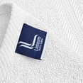 thumbnail image 3 of Linteum Textile Face Towel Set, 13x13 Inch, 100% Soft Cotton, 16 Single Ring Spun Washcloths, Absorbent & Durable Face Towel for Household, Spa, Gym and Hotels - 12 Pack (White), 3 of 6