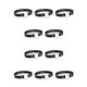 thumbnail image 2 of Sonducket Collar colorido Gargantillas de cuero de Halloween multicolor Colgante de cadena Gargantilla de corazón brillante ajustable Negro Negro 10Conjunto, 2 of 6