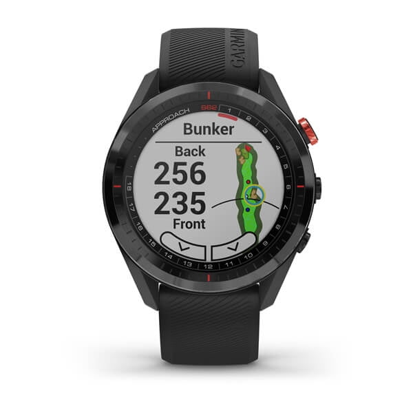 Garmin S62 GPS Golf Watch, Black -
