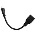 thumbnail image 2 of Audífonos Cable adaptador macho D compatible con Micro HDMI a hembra A compatible con HDMI WDOplteas  Para estrenar, 2 of 3