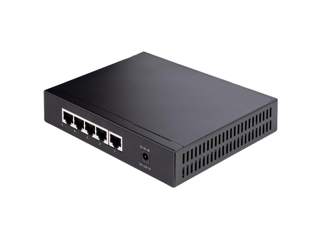 StarTech 5 Port Unmanaged Ethernet Switch DS52000