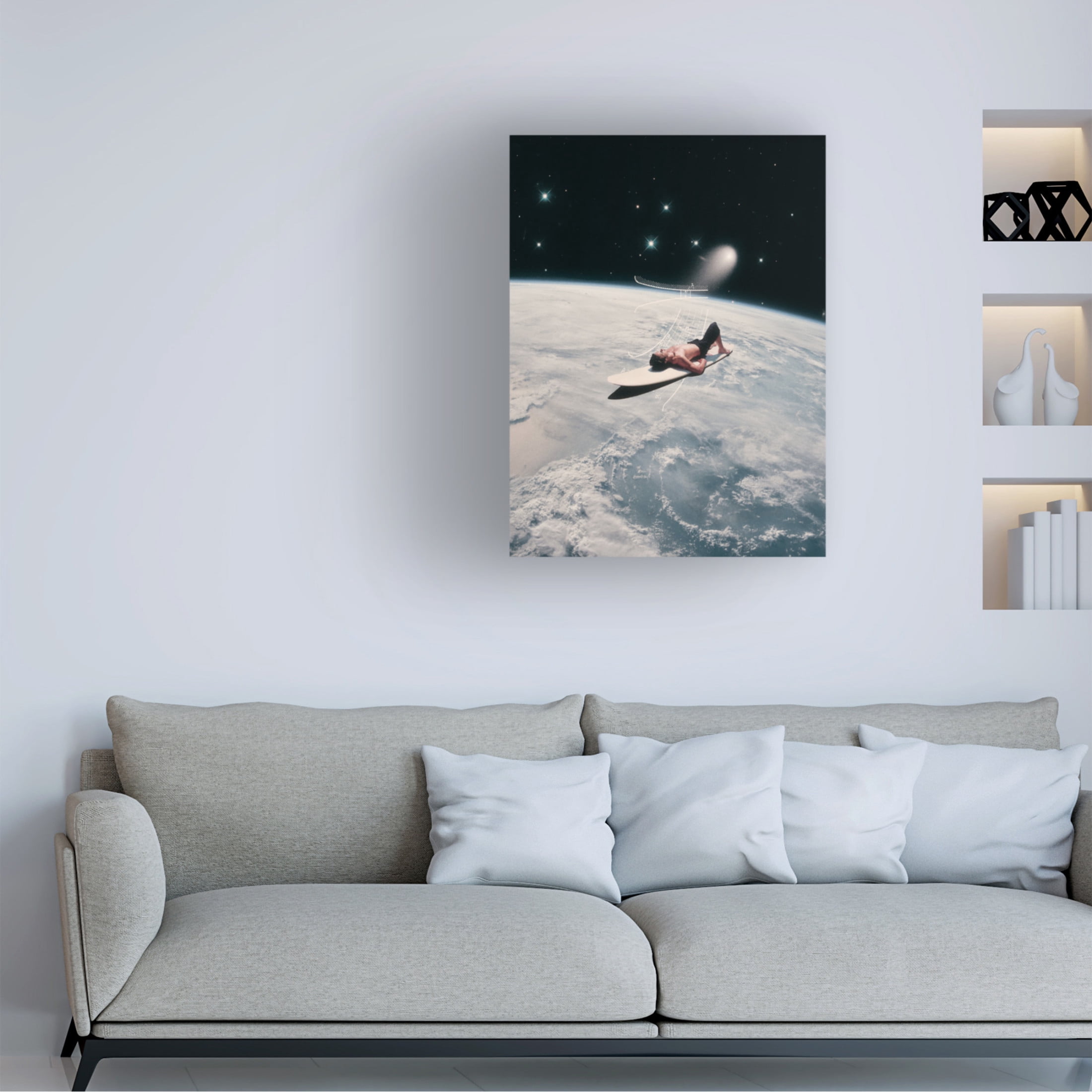 Trademark Fine Art spacerocket art  517 Canvas Wall Art