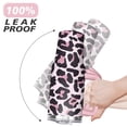 thumbnail image 6 of 40oz Fashion Leopard Pattern Stainless Steel Flip Straw Tumbler Spill Proof Travel Cup Double Wall Vacuum Insulated Coffee Mug with Top Handle, 6 of 6