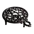 thumbnail image 2 of Baoblaze Teapot Warmer Accessory Coffee Cast Iron Dish Warmer for Home Camping Hiking B, 2 of 8