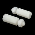 thumbnail image 4 of Uxcell M3x12+6mm Entretoise Hexagonale en Nylon Vis PCB Écrous, 1Ensemble/200 Pcs, 4 of 5