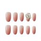 thumbnail image 2 of 24 uñas postizas de estilo dulce, cortas/largas, extraíbles., 2 of 5