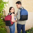 thumbnail image 4 of Paquete 20 piezas Mochila con compartimento para laptop grande azul 28.5 x 42 x 14, 4 of 5