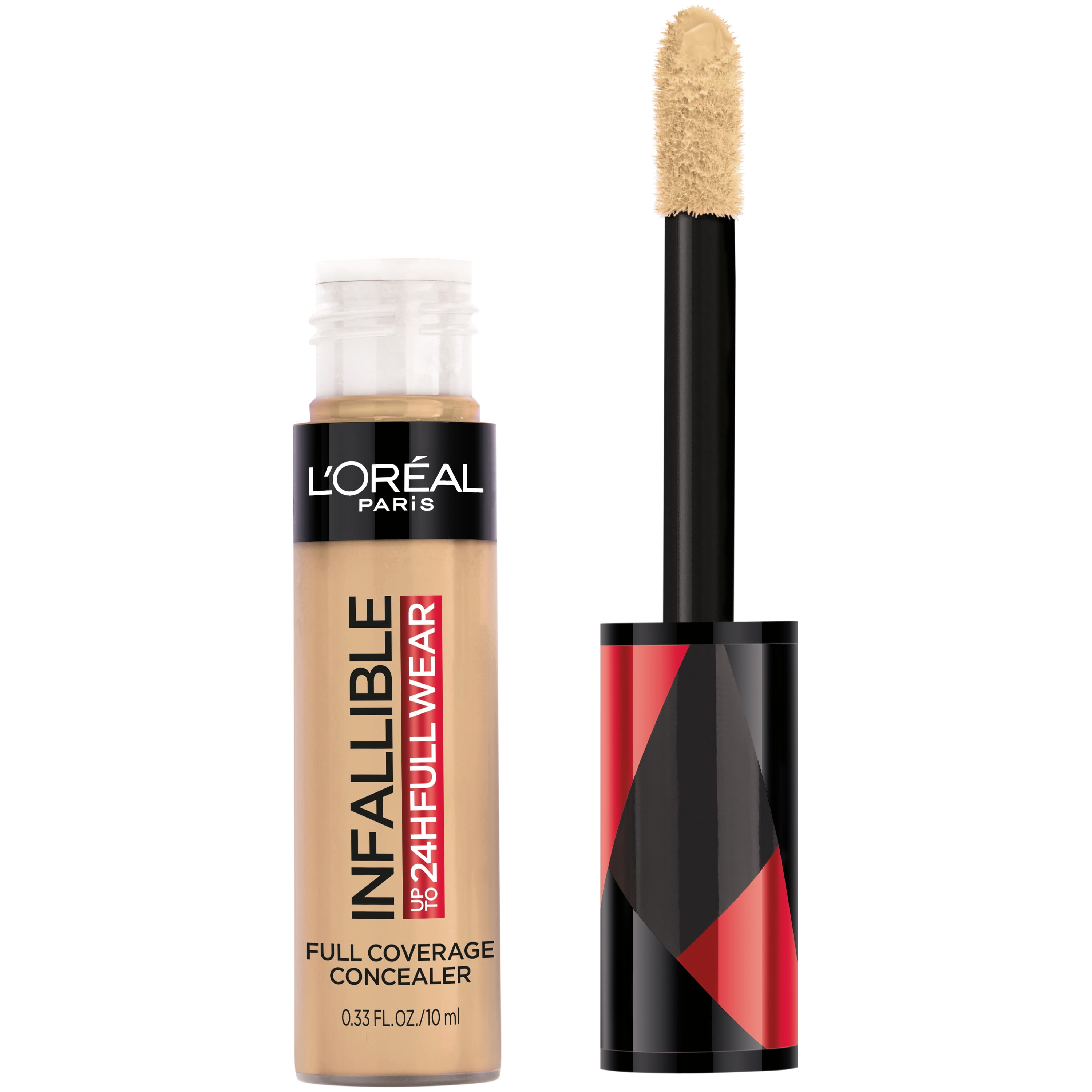 L'Oreal Paris Infallible Full Wear Concealer up to 24H Full Coverage, Latte, 0.33 fl oz