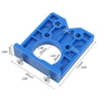 thumbnail image 3 of UNTERING 35mm Hinge Jig Hinge Installation Wood Drill Guide Locator Hinge Hole Opener Boring Furniture Door Cabinets Tool For Car, 3 of 7