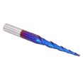 thumbnail image 2 of 1 Pcs End Mill Tungsten Cemented Carbide 2T Blue Milling Cutter(R1*47*D8*85), 2 of 8