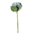 thumbnail image 1 of Decorative Artificial Flower Single Stem Silk Cloth Fake Flower Home Office Wedding Party Floral Decor  Blue, 1 of 6