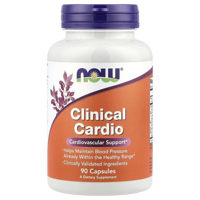 NOW FOODS CARDIO CLINICO 90CAPS SOPORTE CARDIOVASCULAR