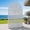 White-Spring, variant on Dreischwarz Metal Arched Outdoor Decorative Privacy Screen, Freestanding Laser-Cut Panel Fence for Patio Deck Balcony Garden, 72" H x 47" W WHite-Spring