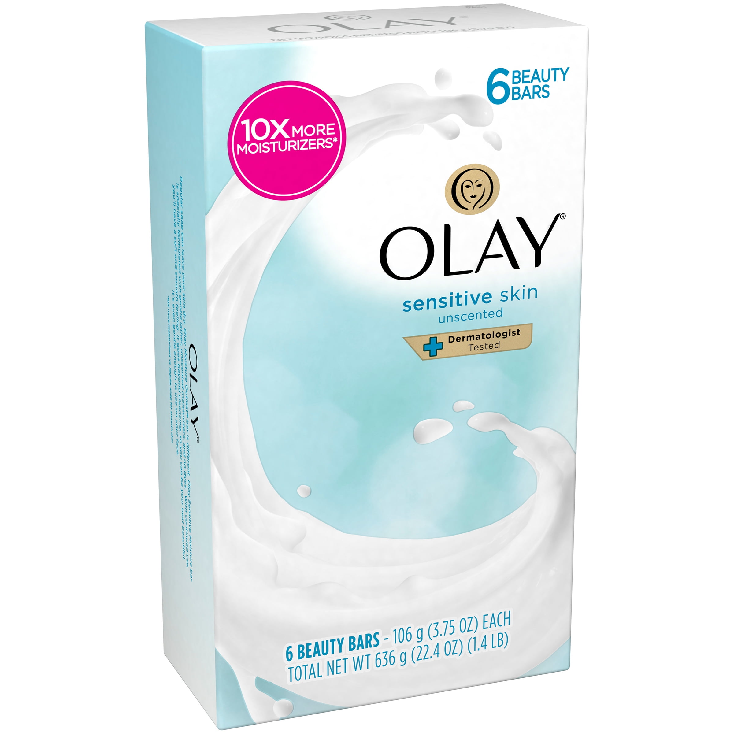 Olay® Sensitive Skin Unscented Beauty Bars 6-3.75 oz. Bars ...