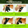 thumbnail image 6 of Toorise Dog Leg Braces Adjustable Dog Knee Brace Comfortable Dog Leg Hip Brace with Metal Support Bar Extra Support Knee Brace for Dog Hip Dysplasia Luxating Patella, 6 of 11