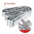 thumbnail image 4 of Car Aluminized Sleeving Heat Sheathing Roll for Brake Cable/Fuel Line/Spark Plug, 4 of 6