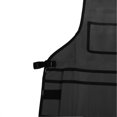 thumbnail image 2 of Work Apron Multi Pocket Waterproof Oxford Cloth Tool Bag Pouch for Gardening Automotive Maintenance Grey, 2 of 4