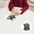 thumbnail image 3 of SolarPowered Car Toy Made of ABS and Solar Panel Black Color Perfect for Kids to Learn Science Small Size, 3 of 8