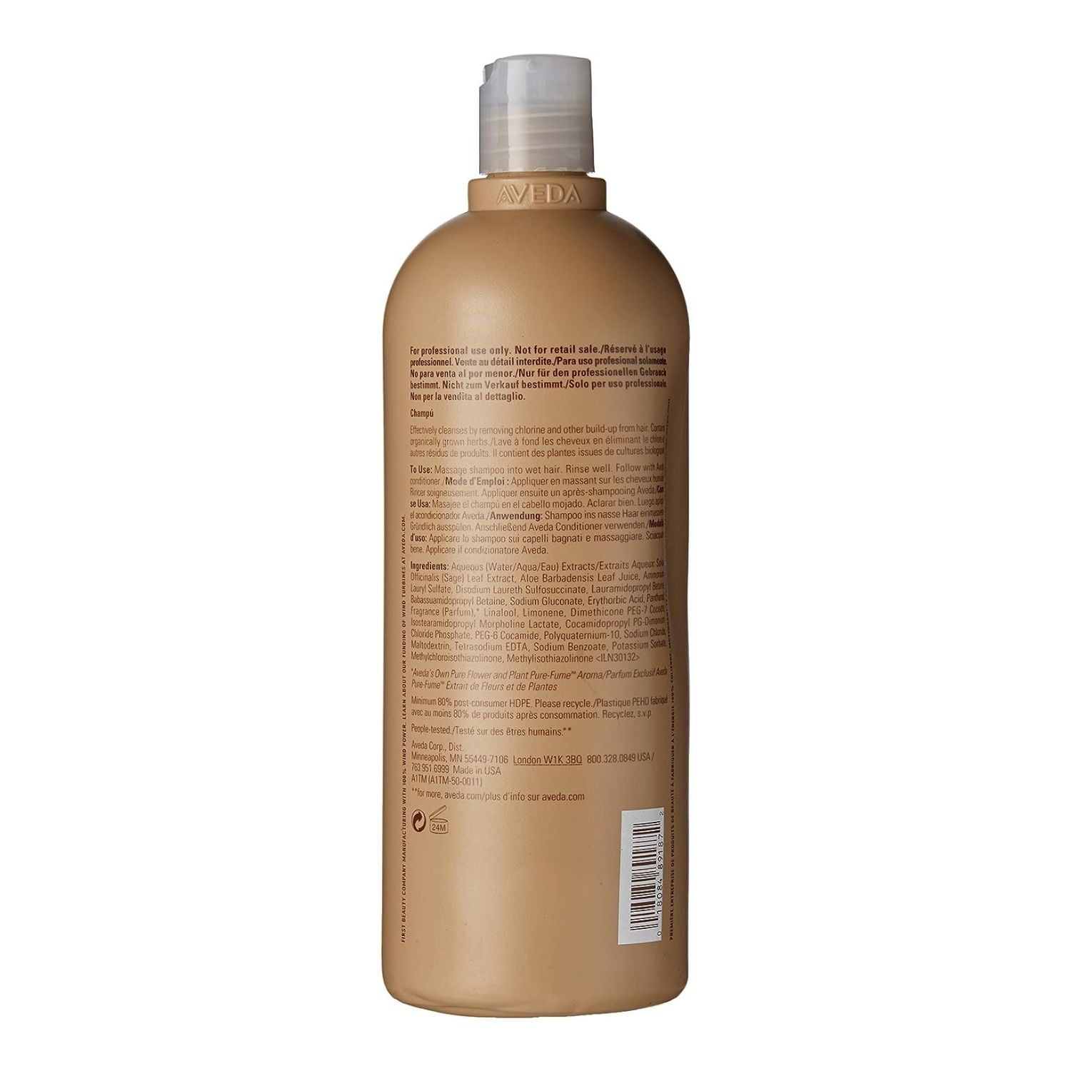 Aveda Hair Detoxifier Shampoo, Moisture Scalp Treatment for Unisex