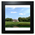 thumbnail image 1 of Green ing Park Photography Black Square Frame Picture Wall Tabletop, 1 of 3