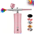 thumbnail image 6 of Rechargeable Air Brush Compressor Kit Air Brush Sprayer Tool Water Oxygen Deep Hydrating Machine for Nail Art Tattoo, 6 of 6