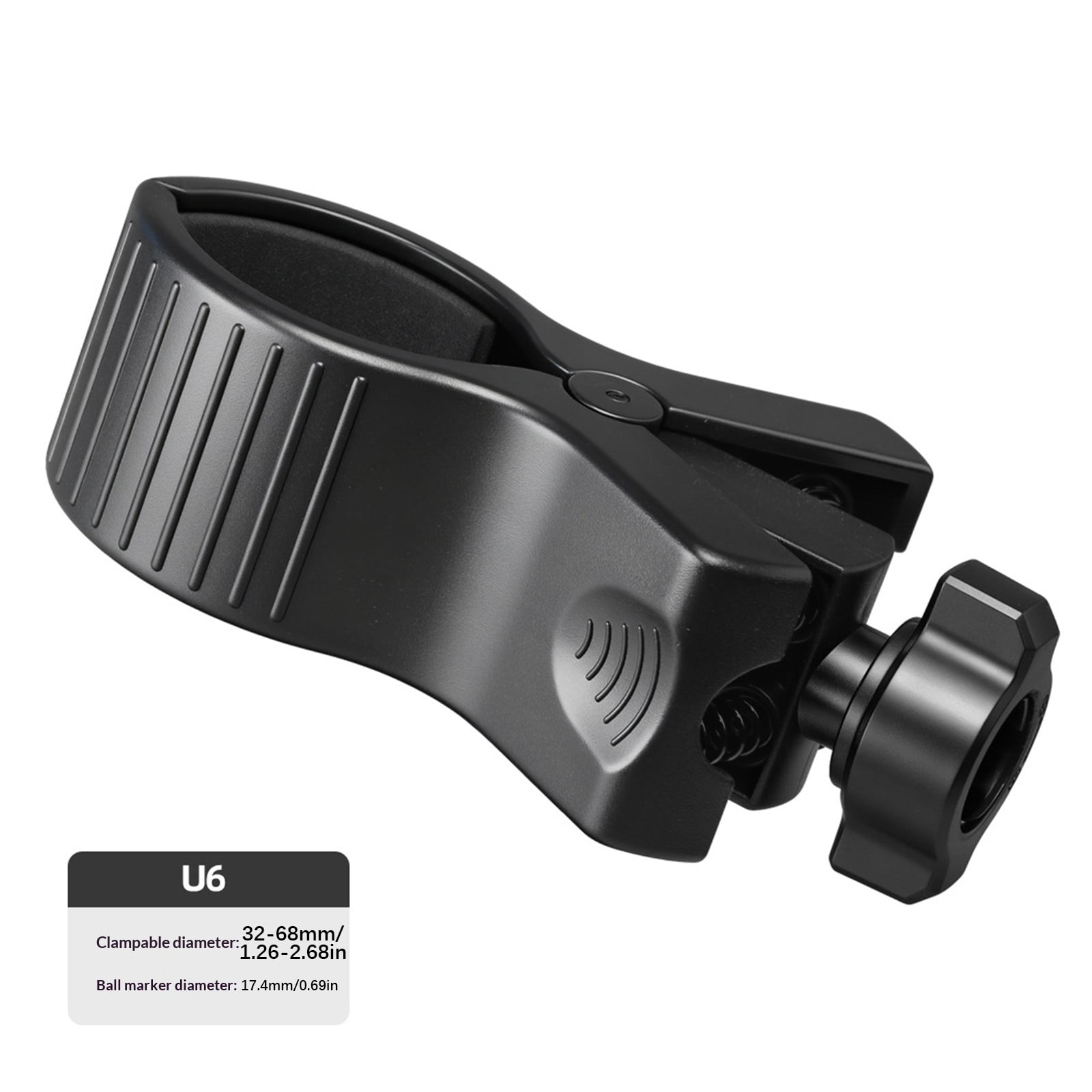Microphone Clip Holder Secure Attachment Clamp On Stand Featuring Gooseneck Arm For Safe Device Positioning