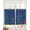 Blue, variant on Navy Blue Flowers Sheer Curtains 45 Inch Length 2 Panels Set for Living Room/Bedroom, Rustic Abstract Floral Simple Art Kitchen Curtains Grommet Semi-Sheer Curtains Drapes Window Treatments 42"x45"x2