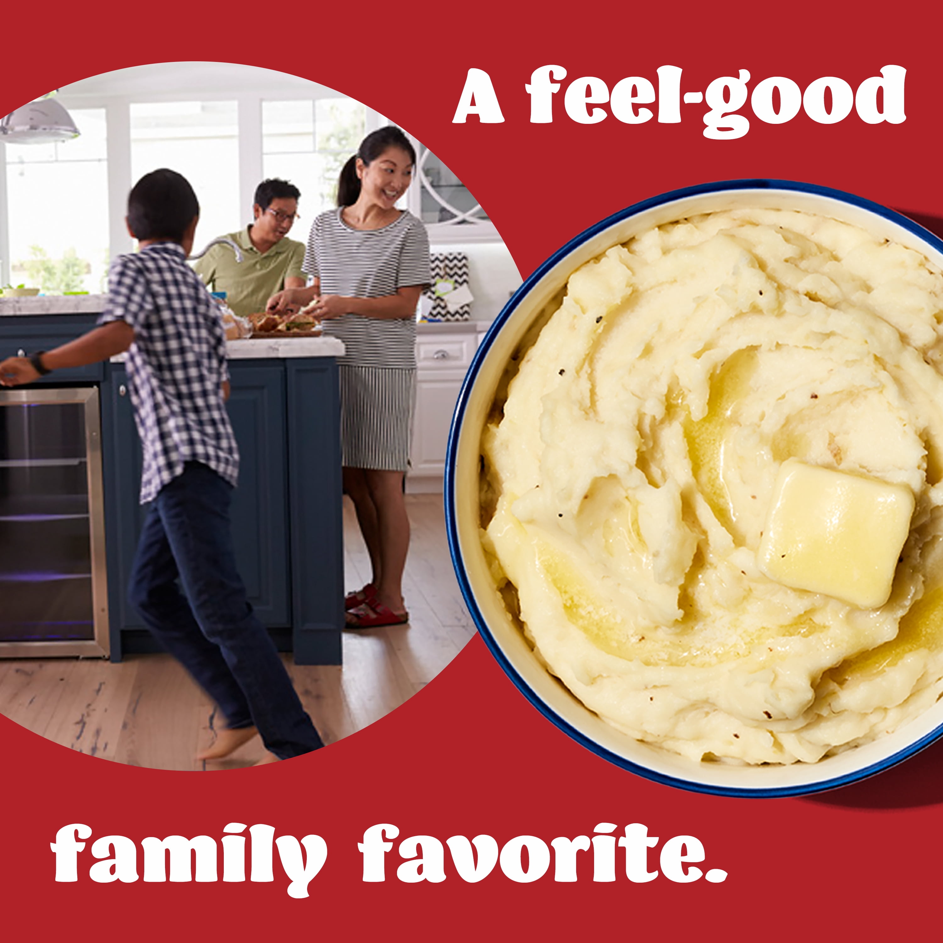 Bob Evans Gluten-Free Sour Cream & Chives Mashed Potatoes, 24 oz Tray