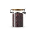 thumbnail image 4 of JoyJolt Large Glass Food Storage, Pickling Jars with Airtight Seal- Bamboo Clamp Lid (Set of 2) - 27 oz, 4 of 11