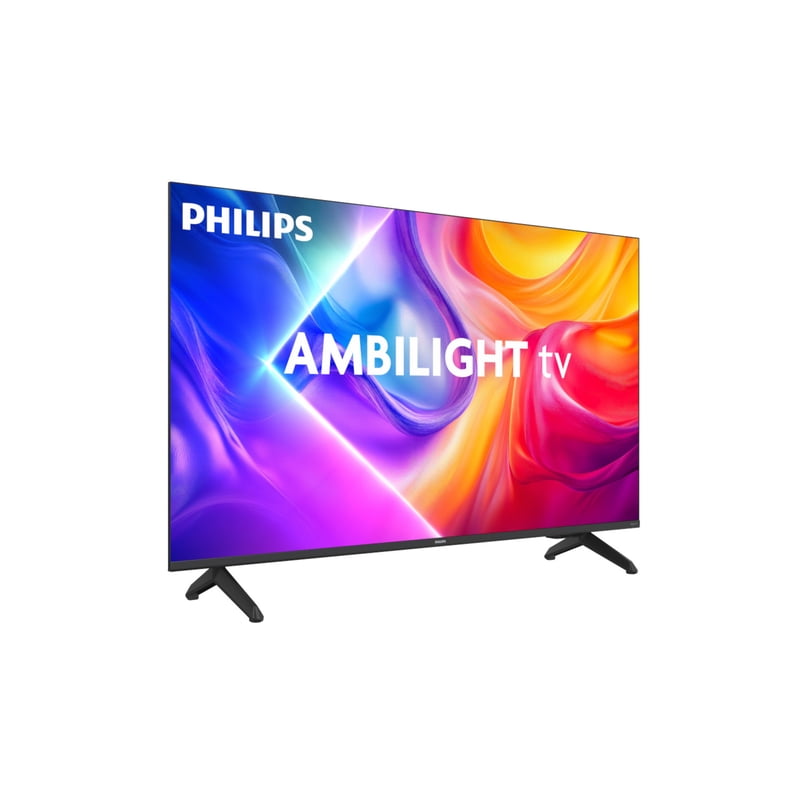 Philips 43" Class 4K UHD Ambilight Roku Smart TV (43PUL7875/F7) front and back view