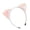 J, variant on SmartBy Girl Headband Sparkling Sequins Three-Dimensional Cat Ear Shape Painless Wearing Arc Hair Hoop Kids Daily Party Hair Accessory