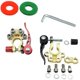thumbnail image 3 of Conector de terminal de batería de automóvil de liberación rápida Terminal de batería positivo y negativo - Terminal de batería de 2 piezas para automóviles, camiones, autobuses - Rojo y, 3 of 5