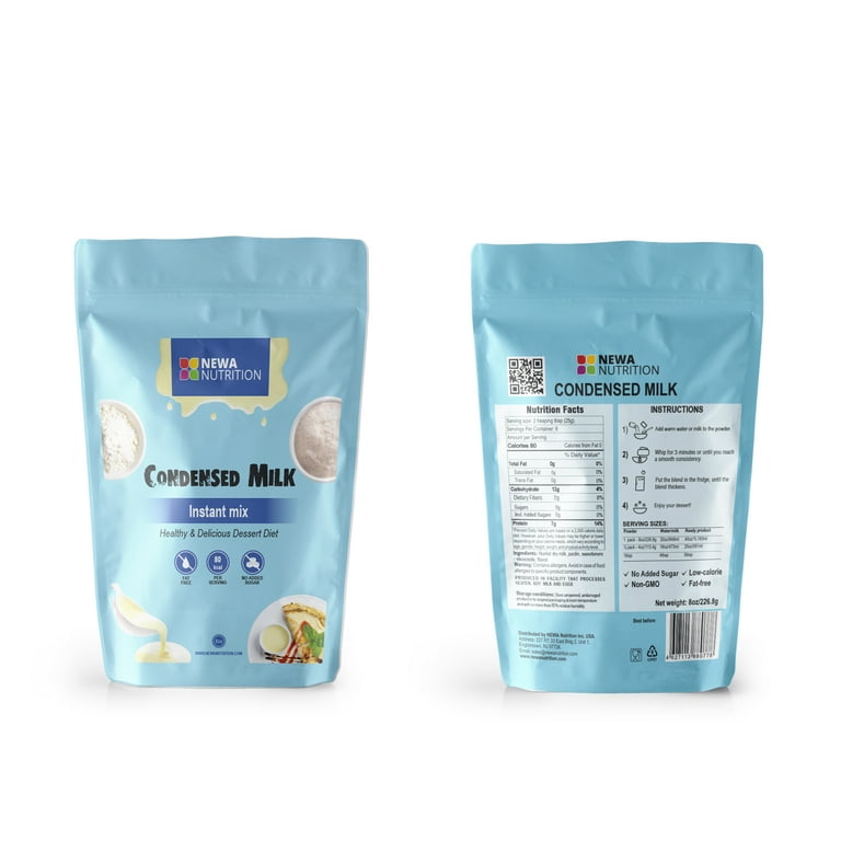 Newa Nutrition No Sugar, Gluten Free, Non GMO Condensed Milk