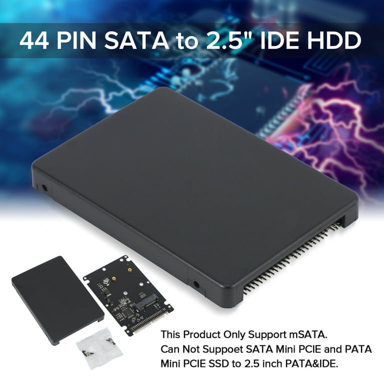 New Msata To 2.5 44pin Ide Hdd Ssd Msata To Pata Converter