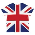 thumbnail image 2 of British Flag Union Jack All Over Toddler T Shirt Multi 2T, 2 of 2