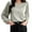 87#Green, variant on Women's Sweaters Women's Blouse Soft Puff Long Sleeve Shirt Tops Lightweight O Neck Tunic Tops For Spring Fall S 5XL
