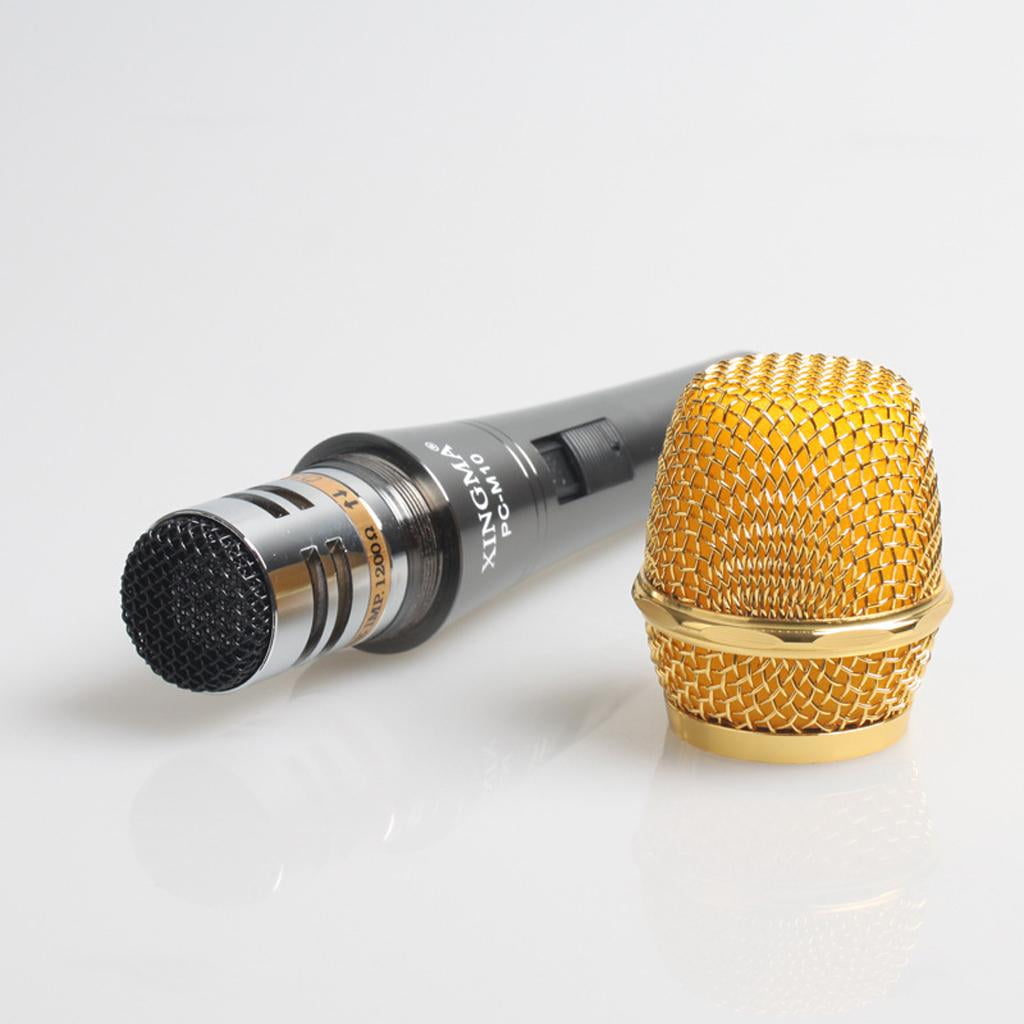 LeeQinersw PC-M10 Condenser Microphone Studio Microphone Microphone Microphone Black Gold