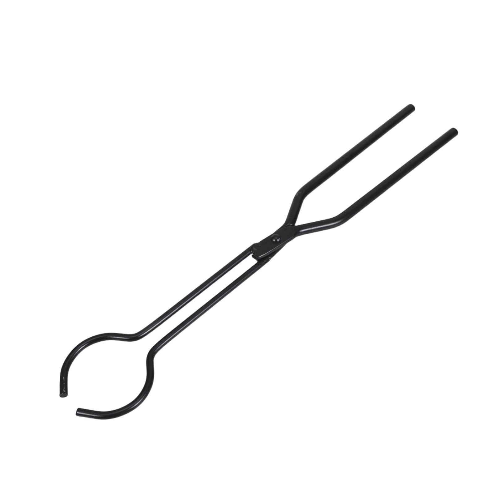 BESTYASH Black Metal Crucible Tongs for Foundry, Furnace, Jewelry Melting, Casting, and Metalworking Tools