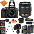 thumbnail image 1 of Cámara DSLR NIKON D3300 Zeetech 18-55 Mm AF-P VR 2 Tarjetas de Memoria de 16 Gb Gran Angular Teleobjetivo, 1 of 1