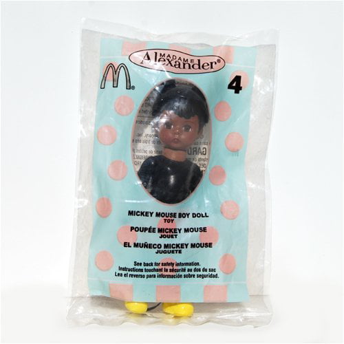 Details about   MIP SET 2 McDonald's 2004 Madame Alexander MICKEY MINNIE MOUSE Black A/A Disney 