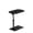 Black, variant on TROPOW C-Shaped Side Table Sofa Tray, Height Adjustable Folding Laptop Desk with Swivel Tray, Tiltable Desktop, Heavy Metal Base End Table, Overbed Table, Tray Table Portable Side Table