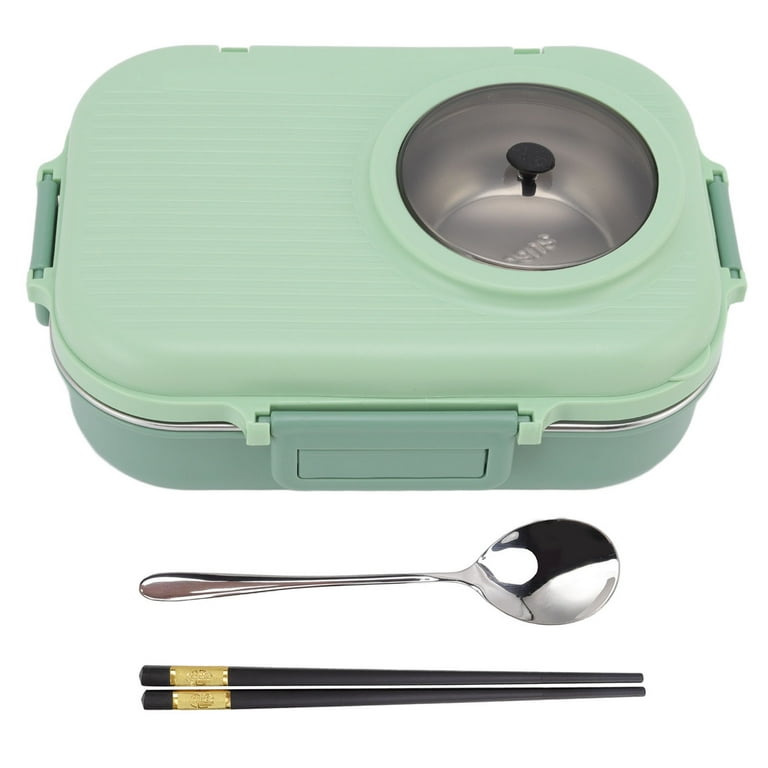 Food Container Bento Lunch Box for Hot Cold Food, 3 Compartments and Soup  Thermos Cup,Lunch Bag,Spoo…See more Food Container Bento Lunch Box for Hot