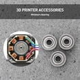 thumbnail image 4 of Lot de 10 624ZZ Bouclier à Roulement Circulaire pour Machines Alimentaires Performance Stable, 4 of 8