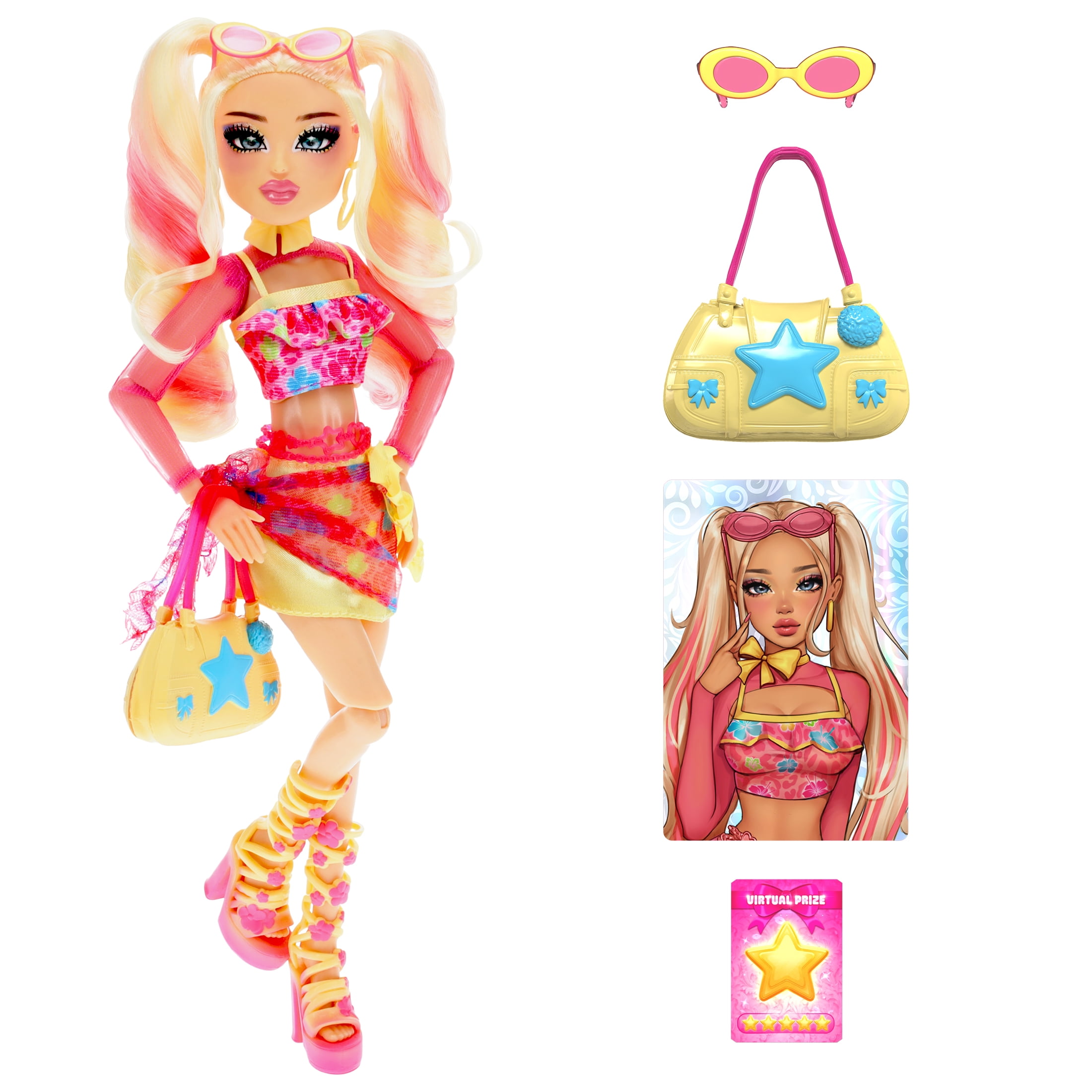 Dress to Impress - Bubblegum Gal Fashion Doll (12" Tall, Series 1) [Include DLC]
