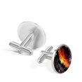 thumbnail image 3 of Firefly Stylish Stainless Steel Shirt Cufflinks Set for Men, for Formal Attire and Business Meetings, 3 of 6