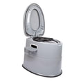 thumbnail image 4 of koolsoo Camping Toilet Detachable Inner Bucket Potty with Lid Portable Toilet for Adults Gray, 4 of 9