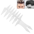 thumbnail image 1 of Wide Tooth Hair Comb, Hair Styling Comb for Men Double Sided Oil Hair Comb Retro Plastic Comb, Portable Beard Grooming Comb, Includes Wide Teeth Design for Detangling, 1 of 7