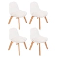thumbnail image 1 of 4 sillas Frankfurt para niños y niñas modernas (blancas) Duduk, 1 of 4