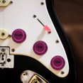 thumbnail image 3 of Shisuyan Guitar Pickup Covers Knobs Switch Tip Set for Replacement Accessory Kit Purple, 3 of 9